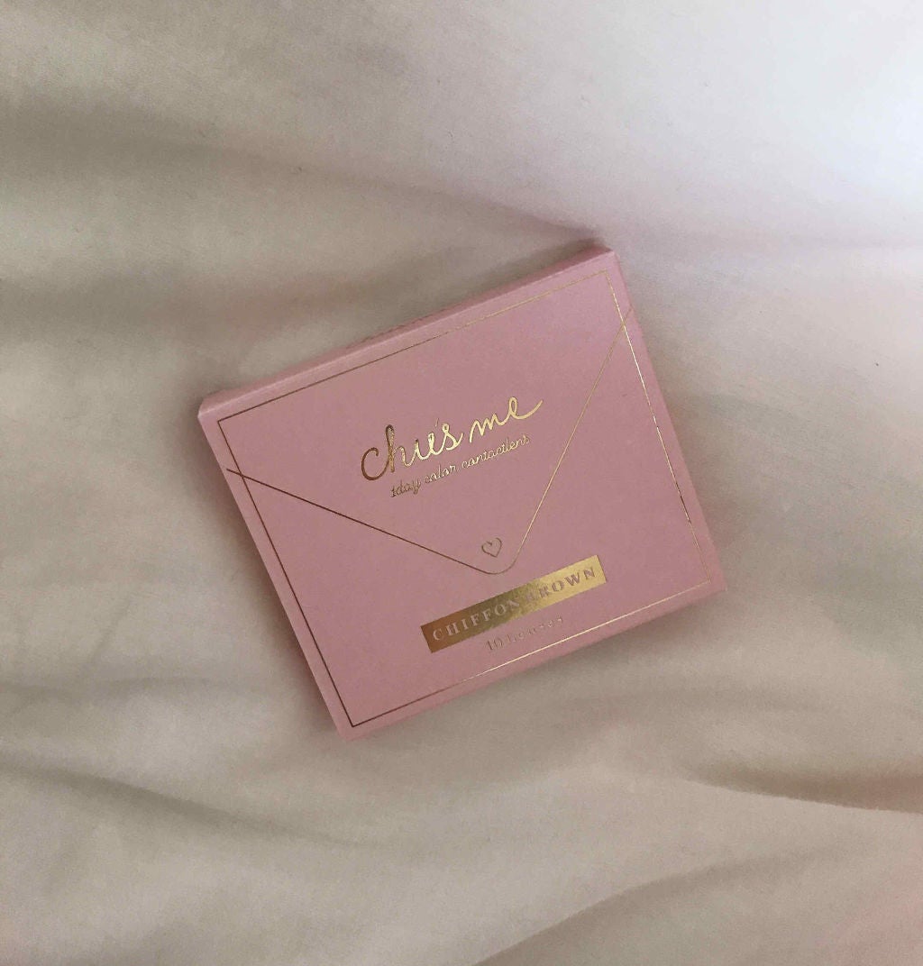 Chu's me 1day/Chu's me/ワンデー(1DAY)カラコンを使ったクチコミ(1枚目)