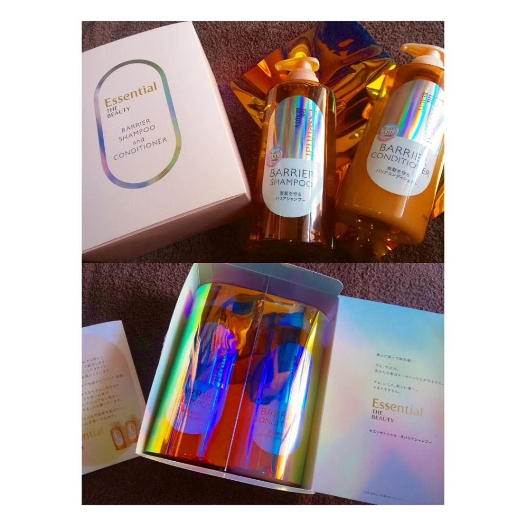 ザビューティ 髪のキメ美容素髪を守る バリアシャンプー/コンディショナー/エッセンシャル/シャンプー・コンディショナーを使ったクチコミ(3枚目)