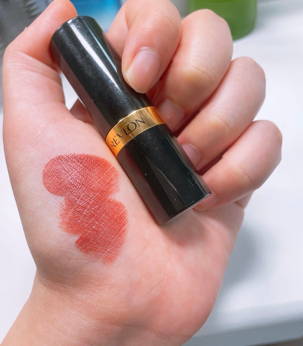 スーパー ラストラス リップスティック/REVLON/口紅を使ったクチコミ(1枚目)