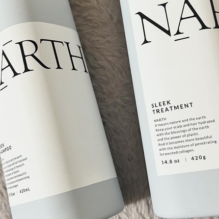 スリーク&リラックスシャンプー/トリートメント/NARTH/市販シャンプーを使ったクチコミ(1枚目)