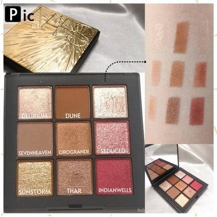 サマーソルスティス アイシャドーパレット/NARS/アイシャドウパレットを使ったクチコミ(5枚目)