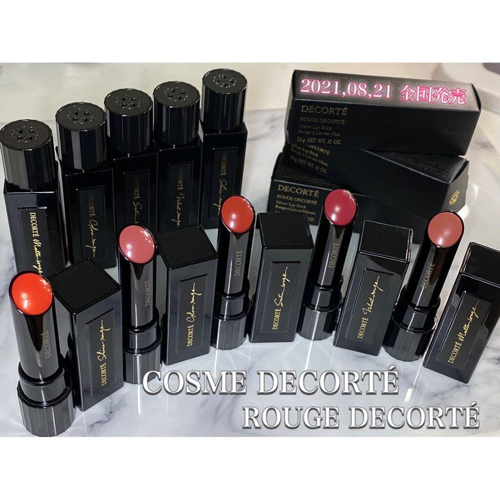 ルージュ デコルテ 36/DECORTÉ/口紅を使ったクチコミ（1枚目）