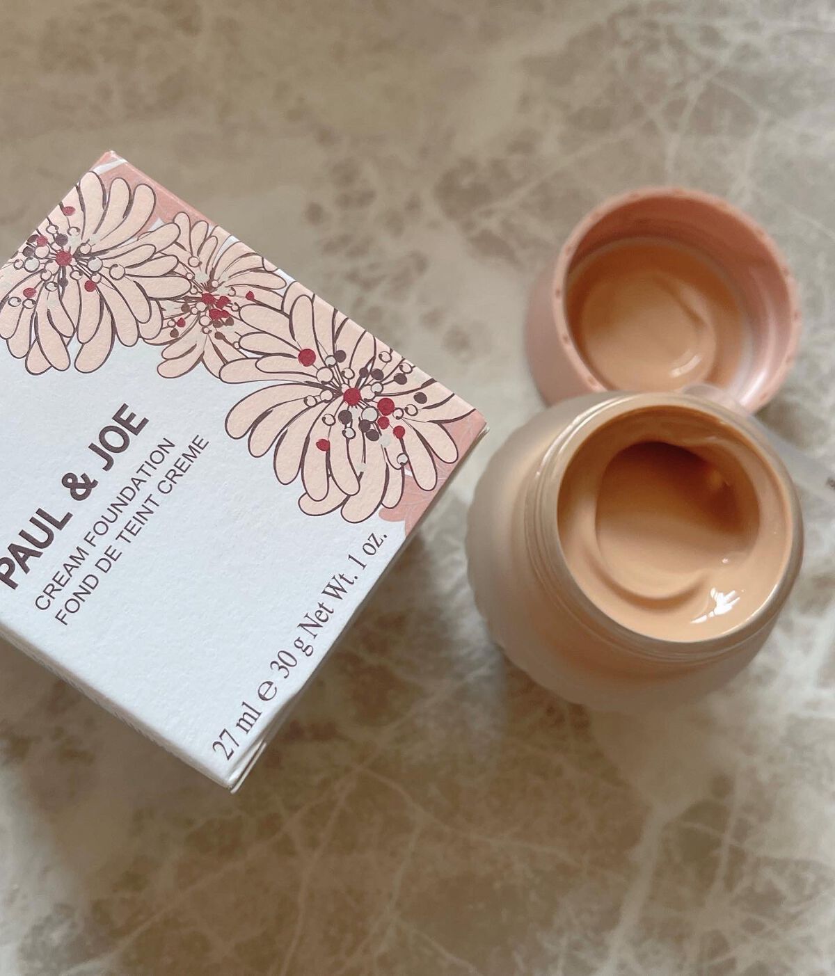 フォンダン クリーム ファンデーション/PAUL & JOE BEAUTE/クリーム・エマルジョンファンデーションを使ったクチコミ（3枚目）