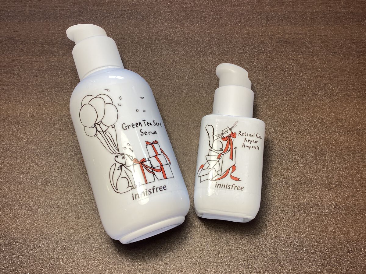 レチノール　シカ　リペア　セラム/innisfree/美容液を使ったクチコミ（1枚目）