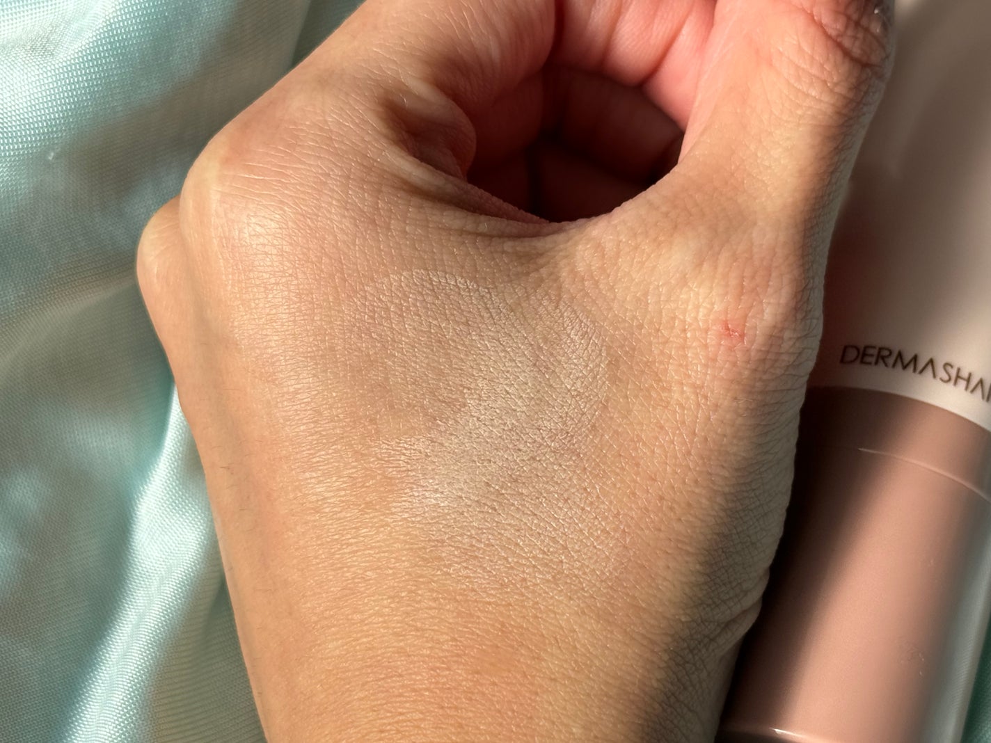 ヴィーガンナチュラルカバースティックファンデーション/DERMASHARE/その他ファンデーションを使ったクチコミ(5枚目)