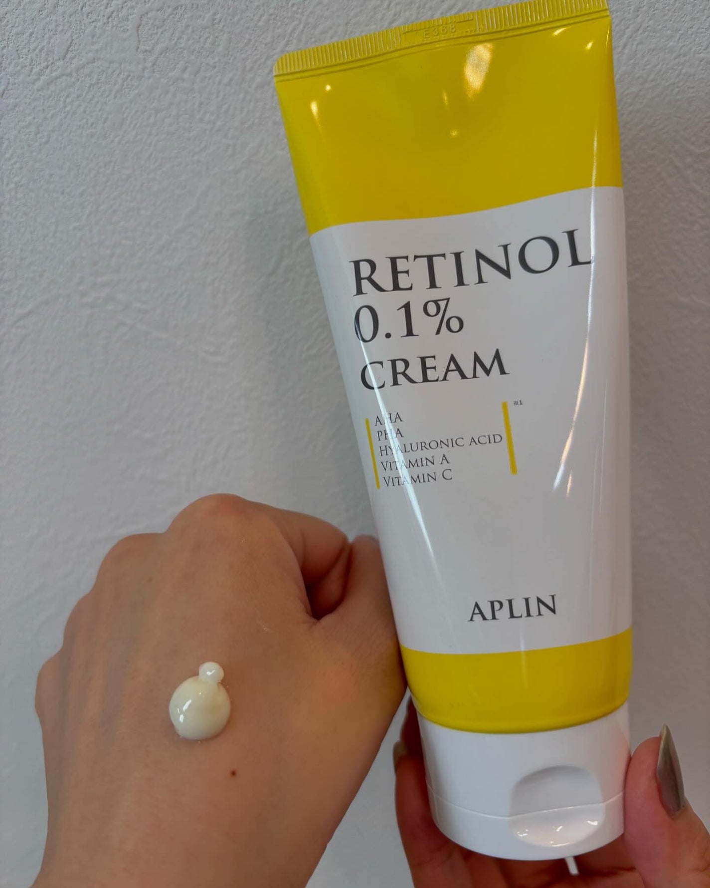 レチノール0.1クリーム/APLIN/フェイスクリームを使ったクチコミ(3枚目)