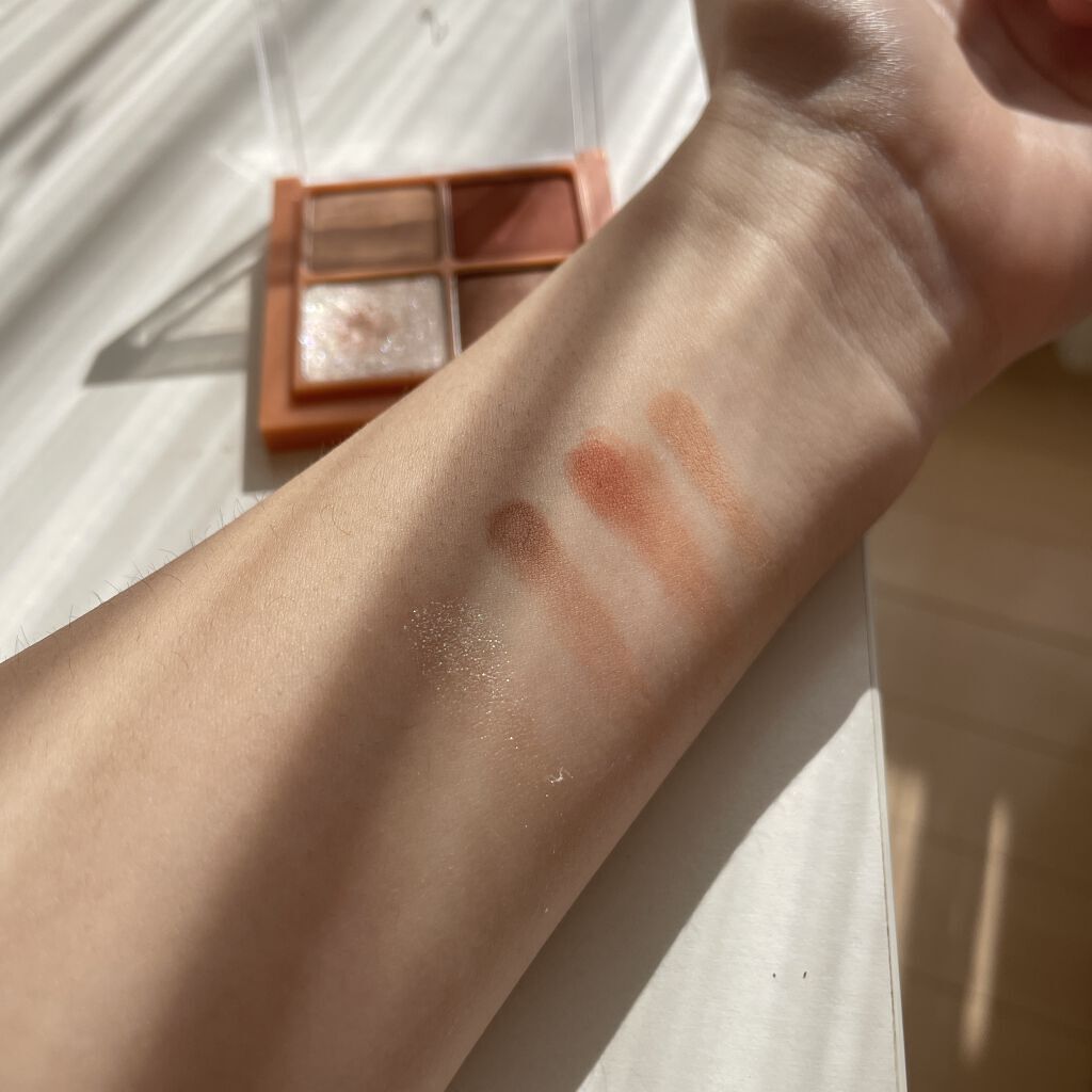 ベターザンアイズ/rom&nd/アイシャドウパレットを使ったクチコミ（3枚目）