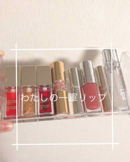 ルージュ ヴォリュプテ シャイン/YVES SAINT LAURENT BEAUTE/口紅を使ったクチコミ(1枚目)