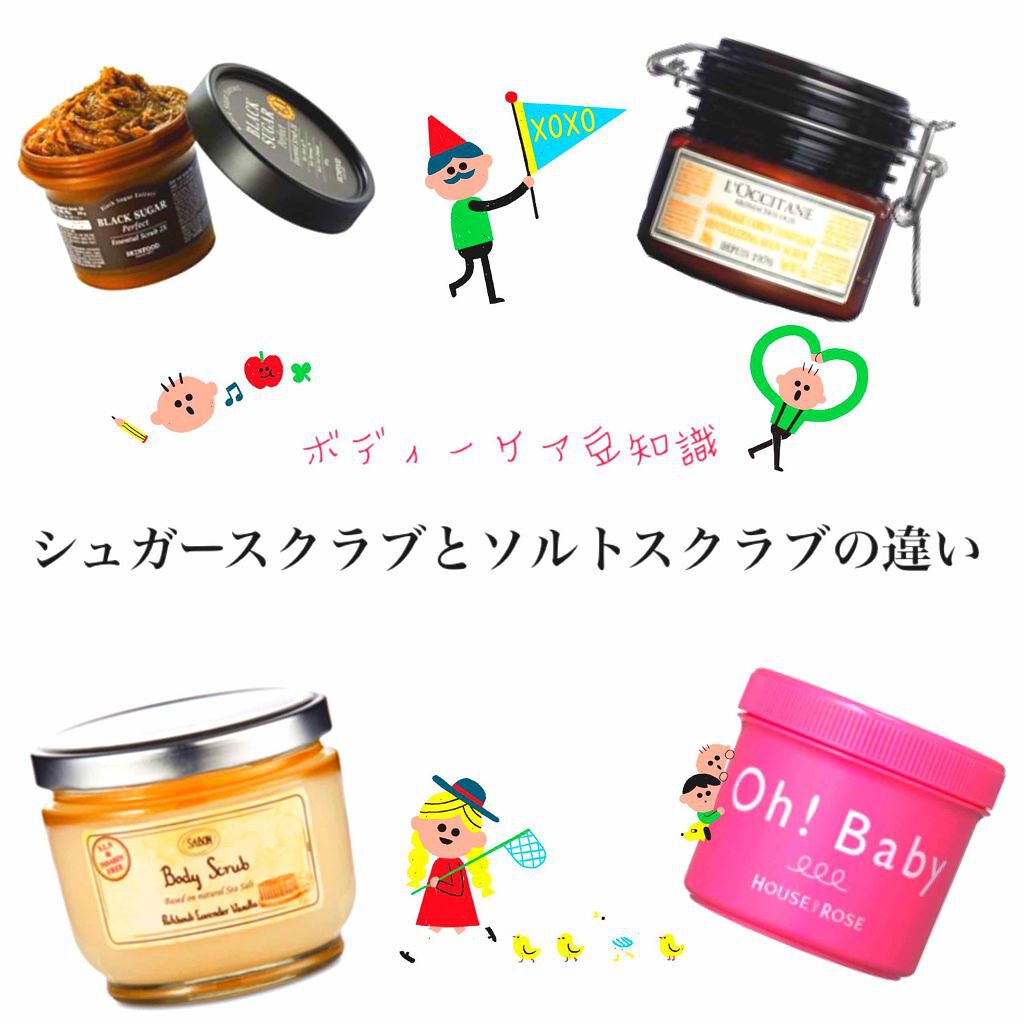 ボディスクラブ/SABON/ボディスクラブを使ったクチコミ(1枚目)