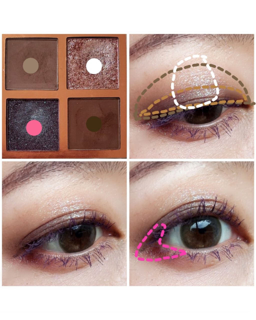 Venus Marble アイシャドウキャットシリーズ/Venus Marble/アイシャドウパレットを使ったクチコミ（3枚目）