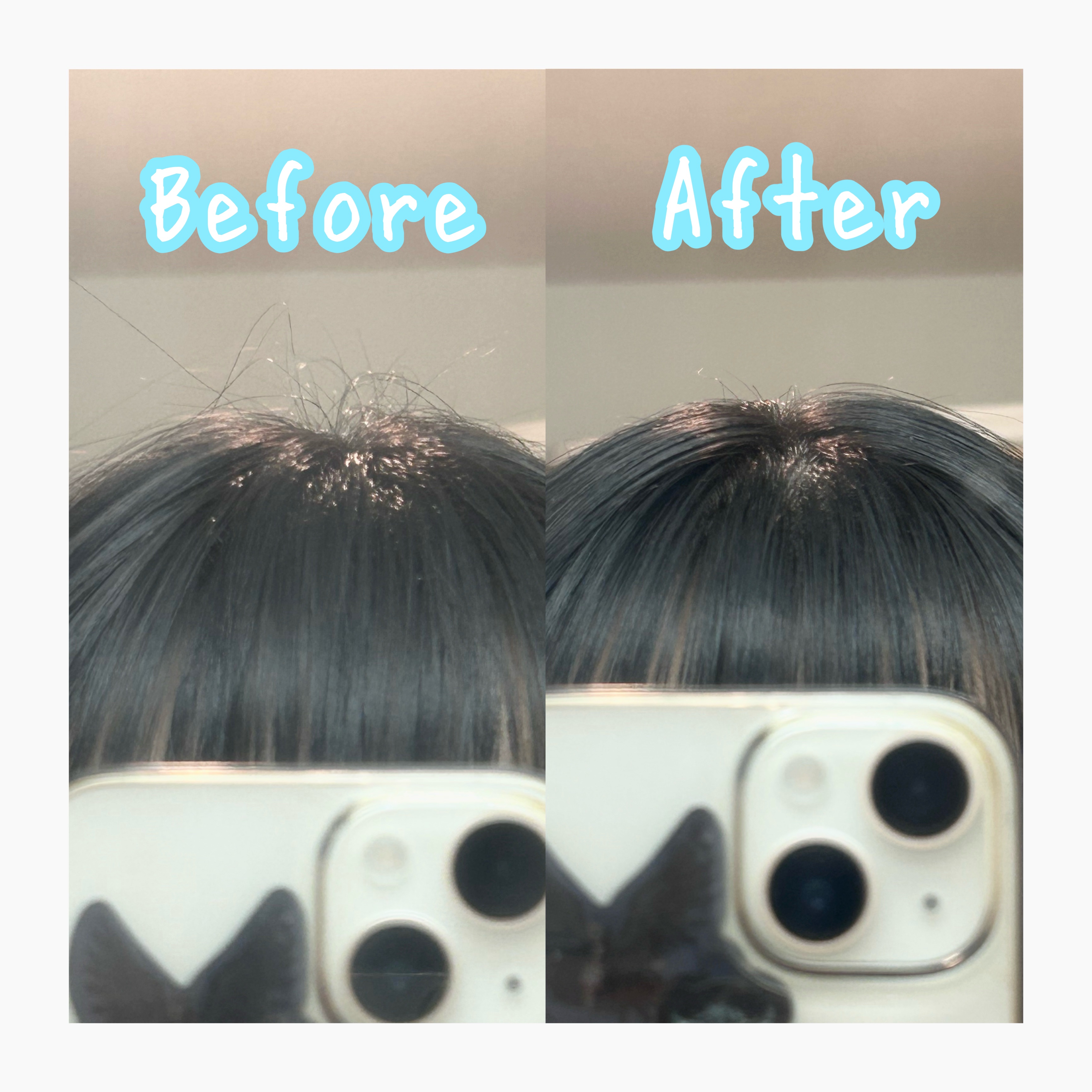 ポイントリペア スーパーハード/plus eau/ヘアジェルを使ったクチコミ（3枚目）