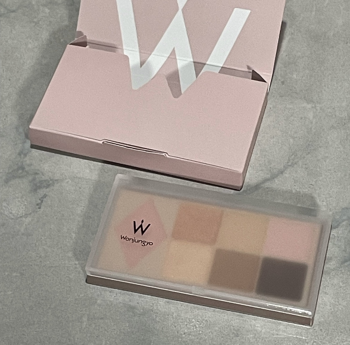 ウォンジョンヨ Ｗ デイリームードアップパレット /Wonjungyo/アイシャドウパレットを使ったクチコミ（1枚目）