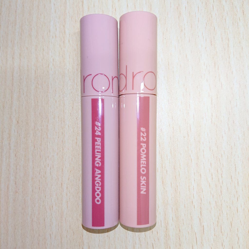 ジューシーラスティングティント/rom&nd/リップティントを使ったクチコミ(2枚目)