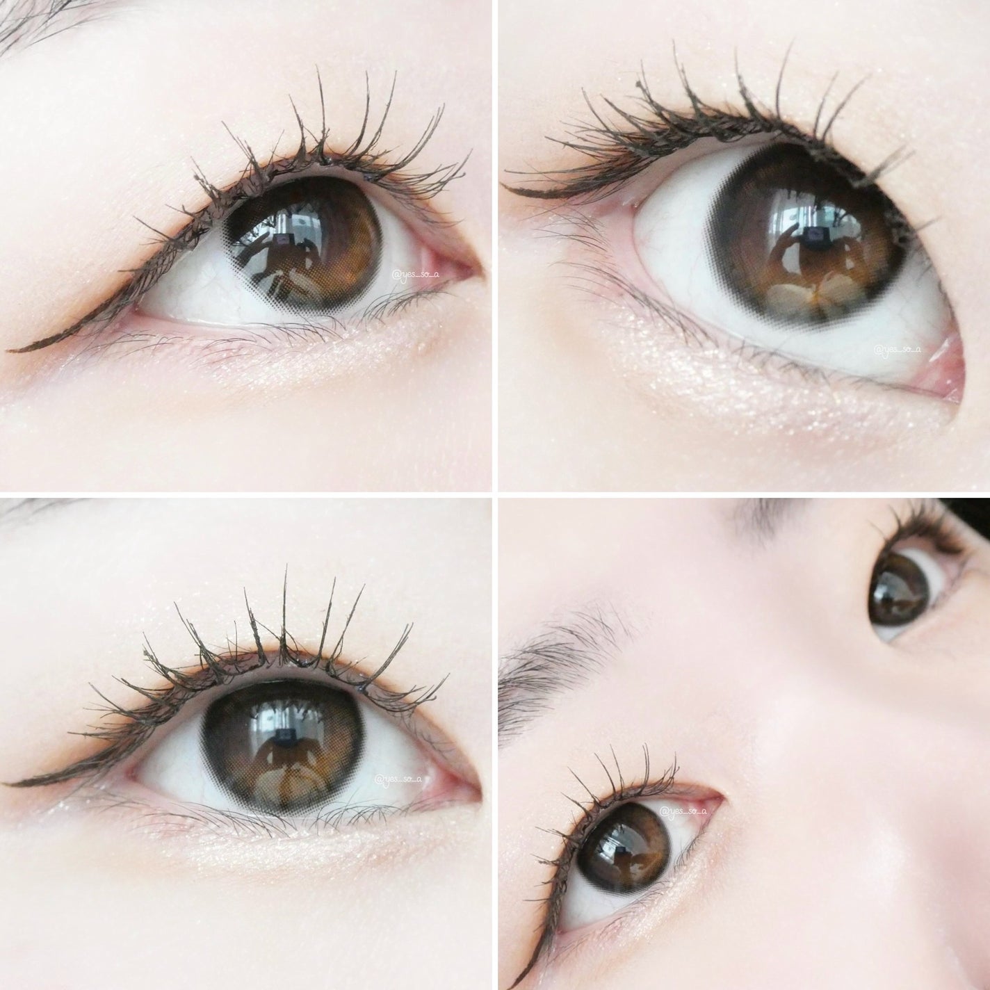 Eyelighter Glowy 1Month/OLENS/カラーコンタクトレンズを使ったクチコミ(3枚目)