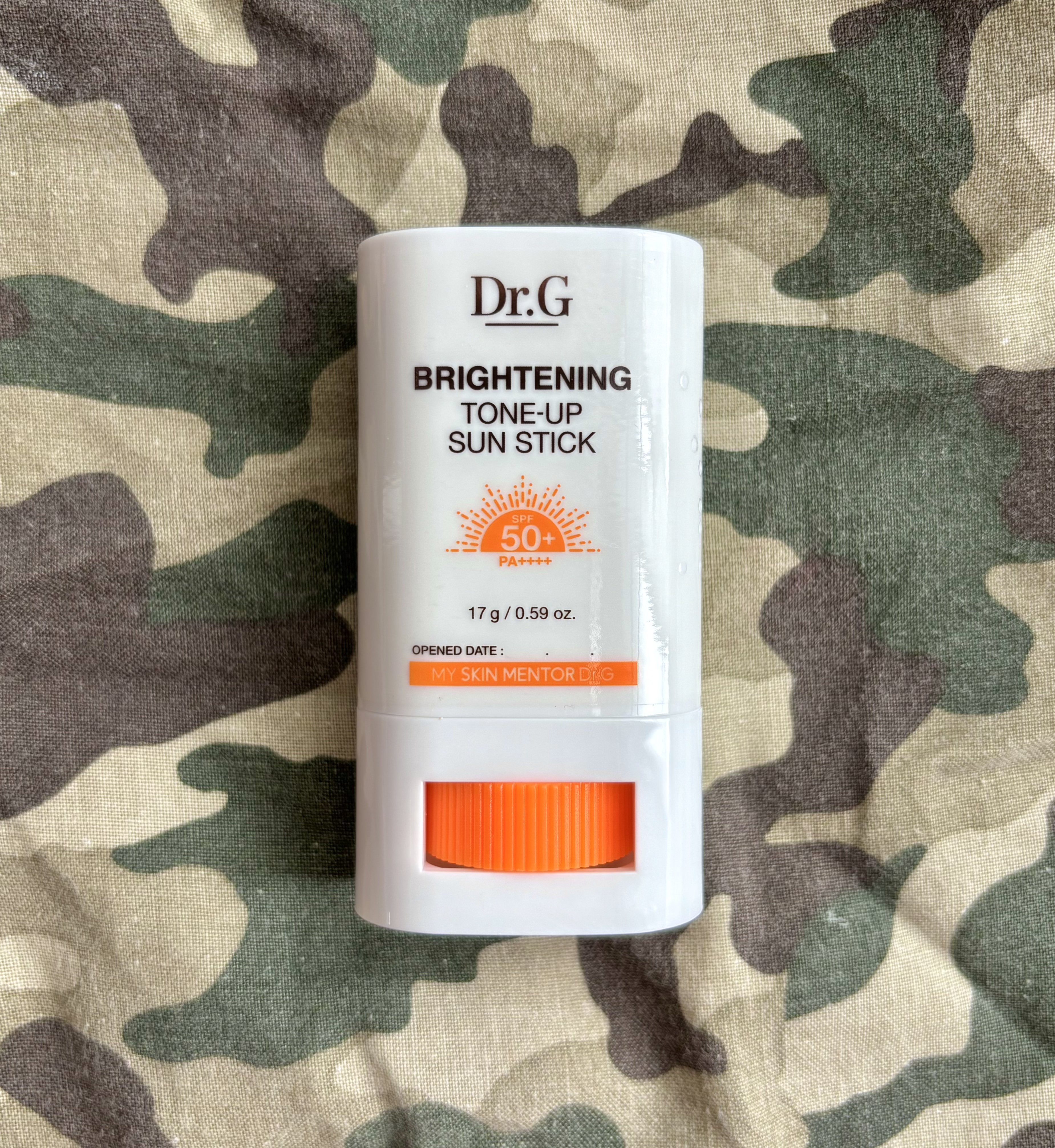 ブライトニングアップサンスティック SPF50+ PA++++/Dr.G/日焼け止めスティックを使ったクチコミ（2枚目）