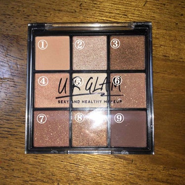 UR GLAM　BLOOMING EYE COLOR PALETTE/U R GLAM/パウダーアイシャドウを使ったクチコミ（2枚目）