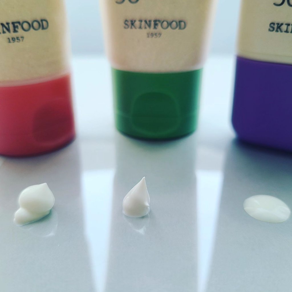 ベリー グローイング サンクリーム/SKINFOOD/日焼け止めクリームを使ったクチコミ（3枚目）