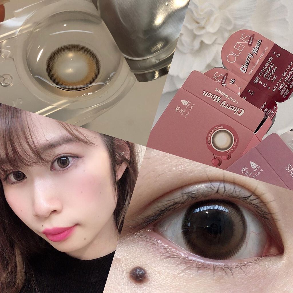 Glowy 1day/OLENS/ワンデー(1DAY)カラコンを使ったクチコミ(4枚目)