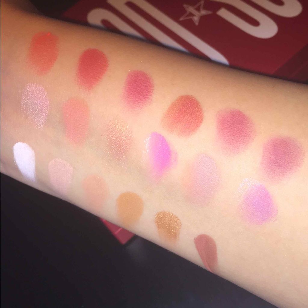 BLOOD SUGAR Eyeshadow Palette/Jeffree Star Cosmetics/アイシャドウパレットを使ったクチコミ(4枚目)