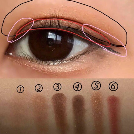 プレイカラーアイズ ミニ #キットカットオリジナル/ETUDE/アイシャドウパレットを使ったクチコミ(3枚目)