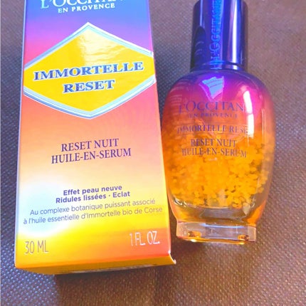 イモーテル オーバーナイトリセットセラム/L'OCCITANE/美容液を使ったクチコミ(1枚目)