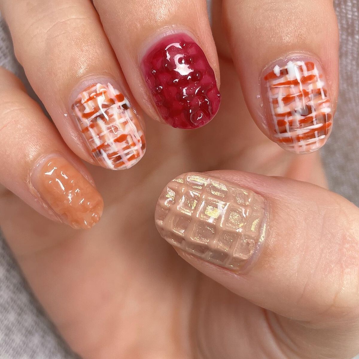 ミラーパウダー/セリア/ネイル用品を使ったクチコミ(6枚目)