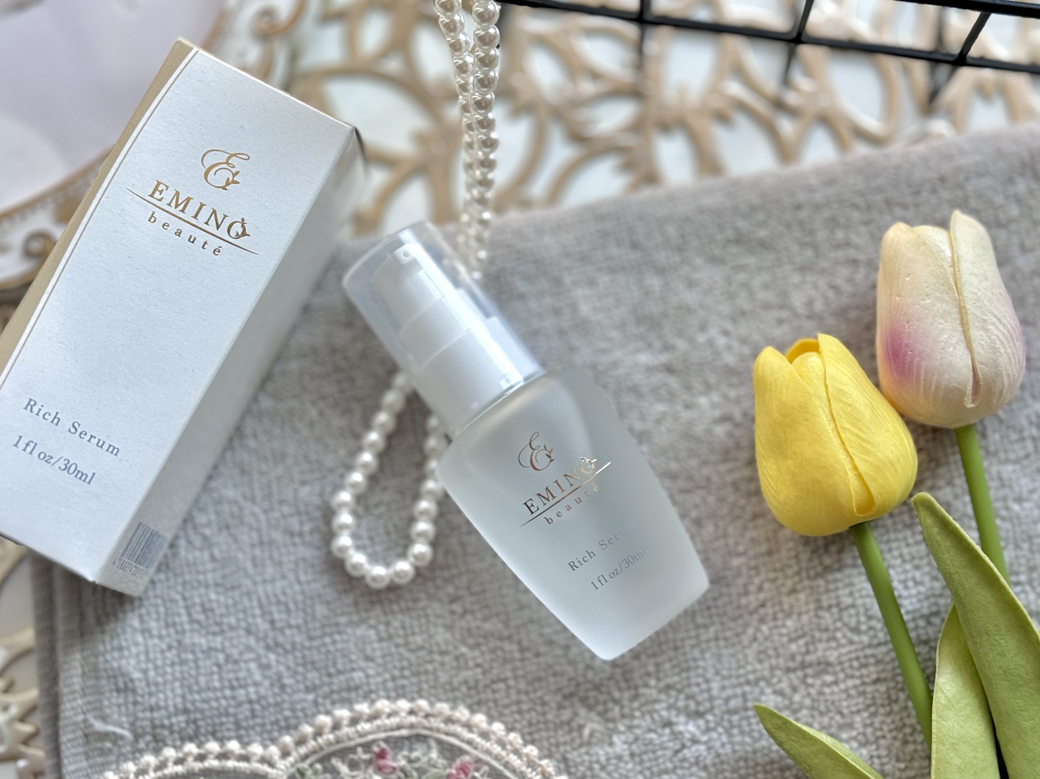 薬用ホワイトエッセンス/エミーノボーテ/美容液を使ったクチコミ（1枚目）