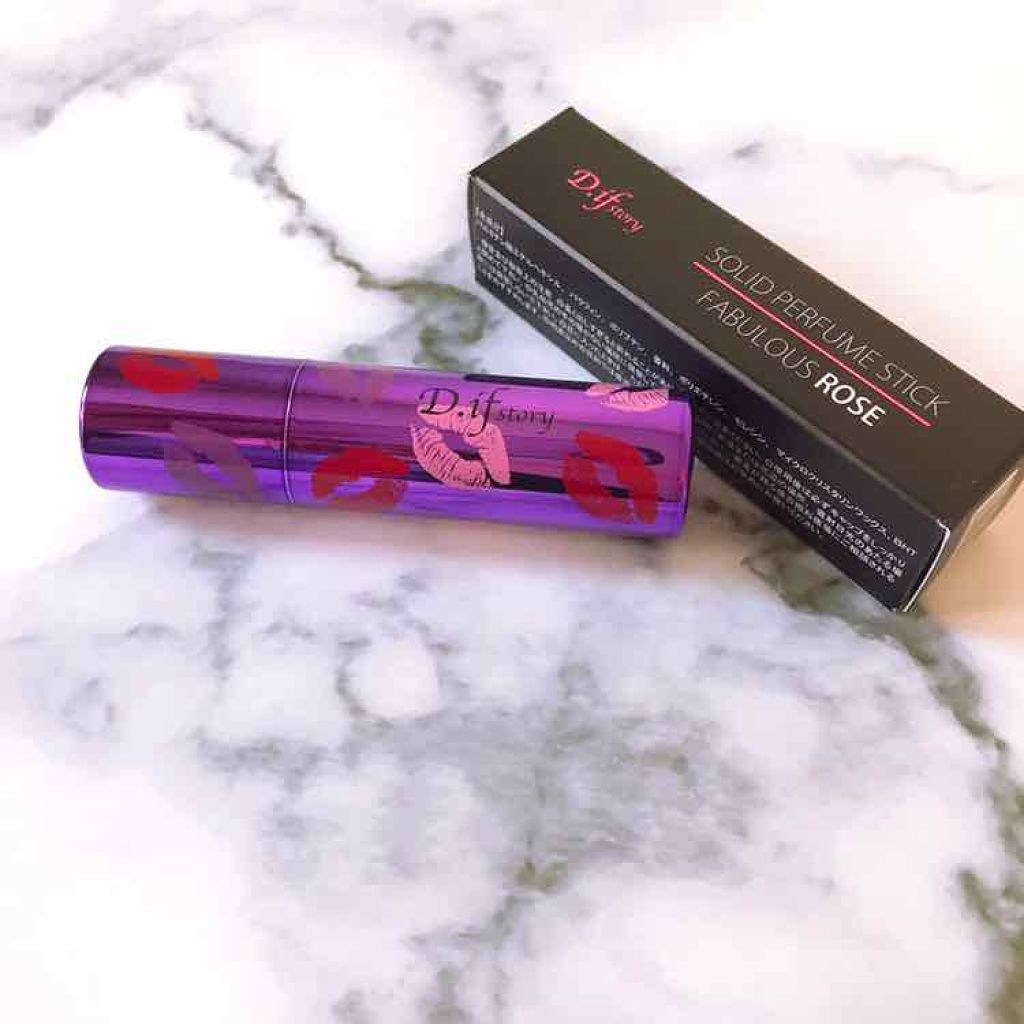 difstoryソリッドパフューム ファビュラスローズ/D.if story(ディフ ストーリー)/練り香水を使ったクチコミ(1枚目)