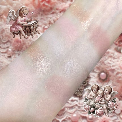 天使の額縁シリーズ 遊興者リトルエンジェルフォトフレームアイシャドウ/CHEERFLOR/アイシャドウパレットを使ったクチコミ(4枚目)