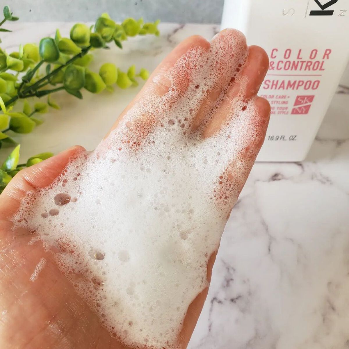 カラーコントロール シャンプー/スティーブンノル ニューヨーク/市販シャンプーを使ったクチコミ（3枚目）