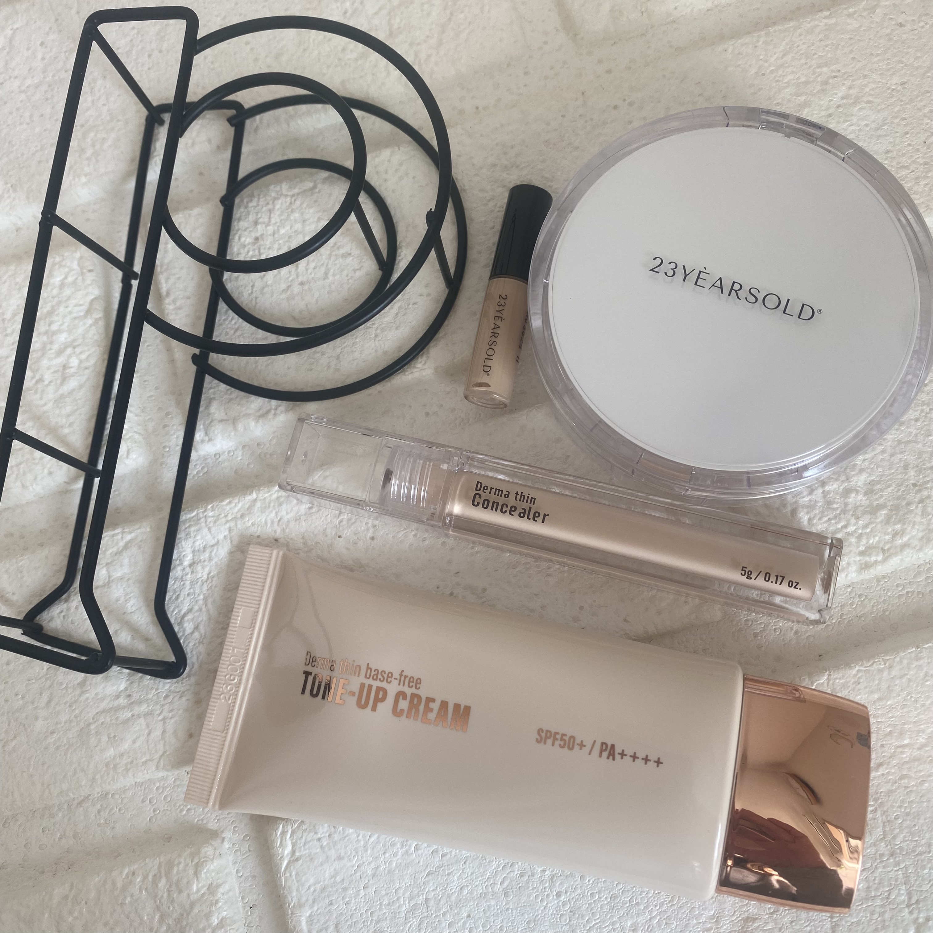 ダーマシンベースフリートーンアップクリーム/23years old/化粧下地を使ったクチコミ（3枚目）