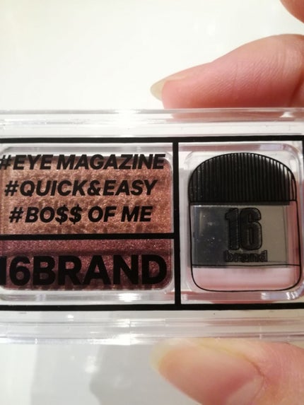 16 EYE MAGAZINE/16BRAND/アイシャドウパレットを使ったクチコミ(1枚目)