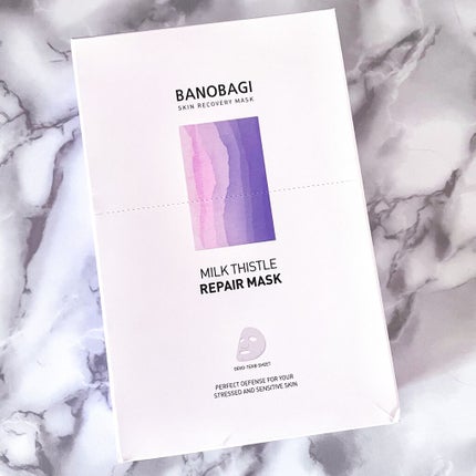 ミルクシスル リペアマスク/BANOBAGI/シートマスク・パックを使ったクチコミ(1枚目)