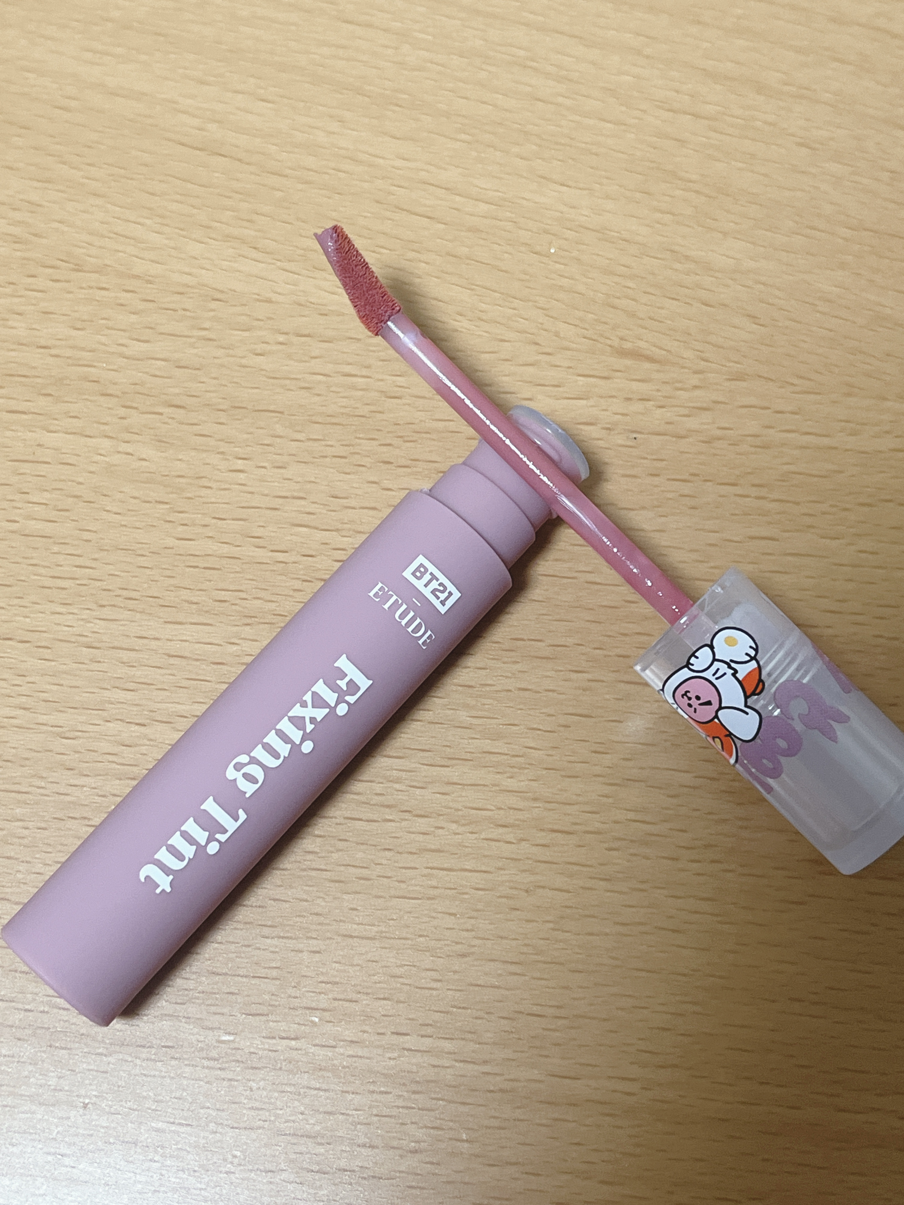 フィクシングティント/ETUDE/リップティントを使ったクチコミ（2枚目）
