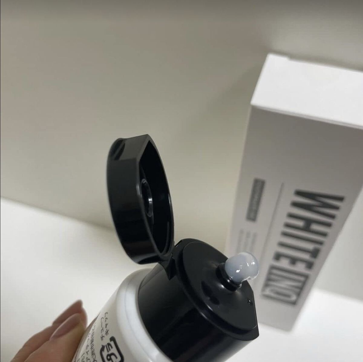 ホワイトニング歯磨きジェル/WHITE-INQ/歯磨き粉を使ったクチコミ（2枚目）