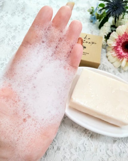 Satochika Soap 菜の花/amuze Satochika/洗顔石鹸を使ったクチコミ(3枚目)