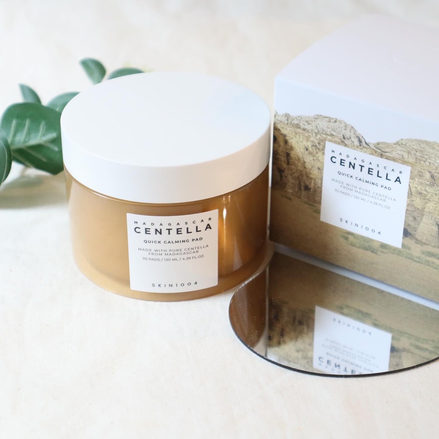 センテラ クイックカーミングパッド/SKIN1004/トナーパッドを使ったクチコミ(1枚目)