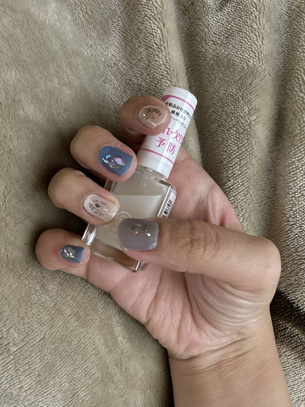 AC クイックドライベース＆ハードナー/AC MAKEUP/ネイルベースコートを使ったクチコミ（3枚目）