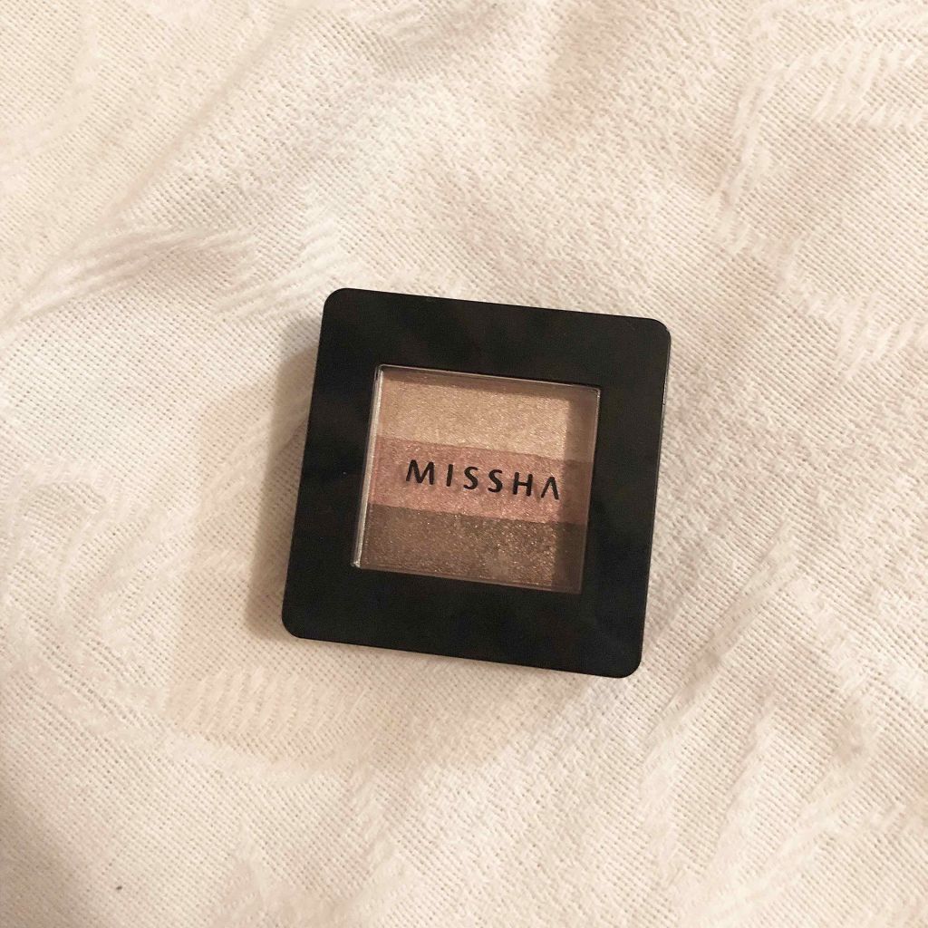 トリプルシャドウ/MISSHA/アイシャドウパレットを使ったクチコミ(1枚目)