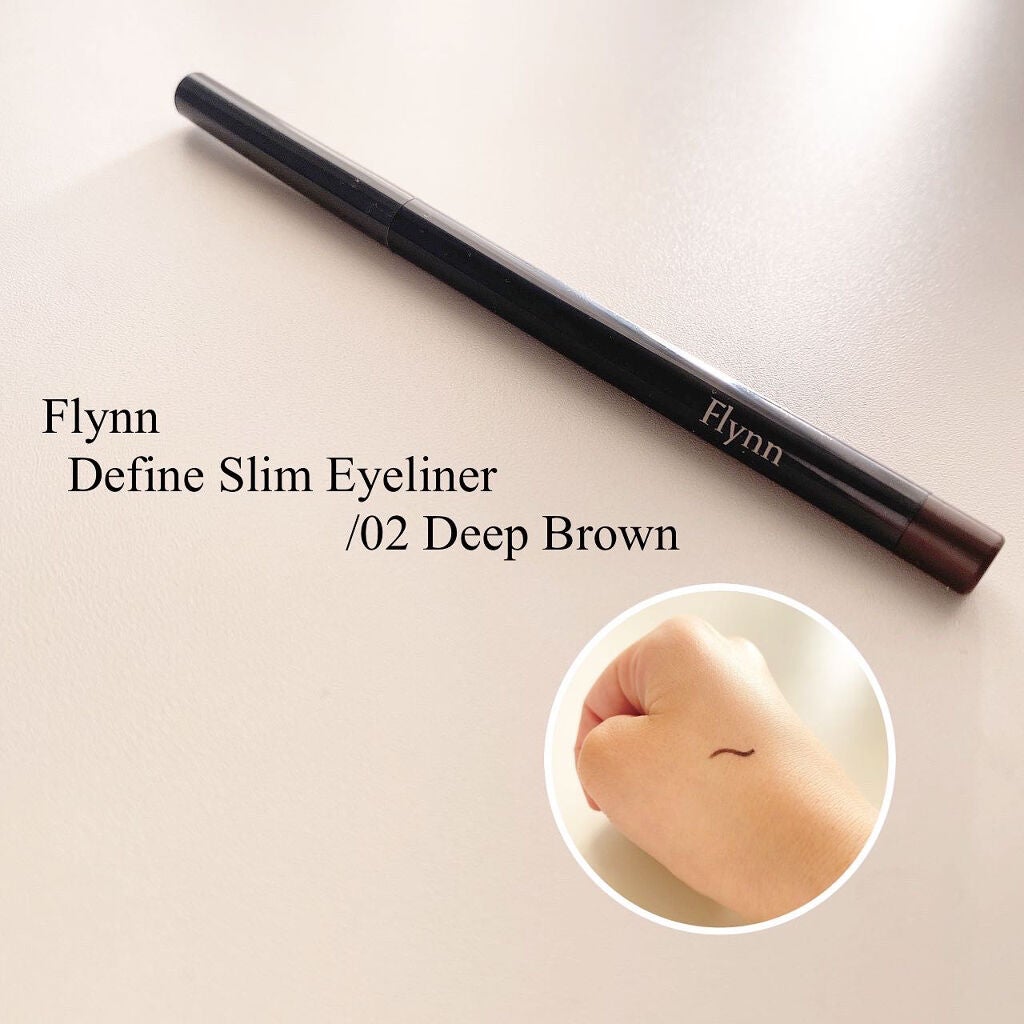 ディファインスリムアイライナー/Flynn/ペンシルアイライナーを使ったクチコミ(4枚目)