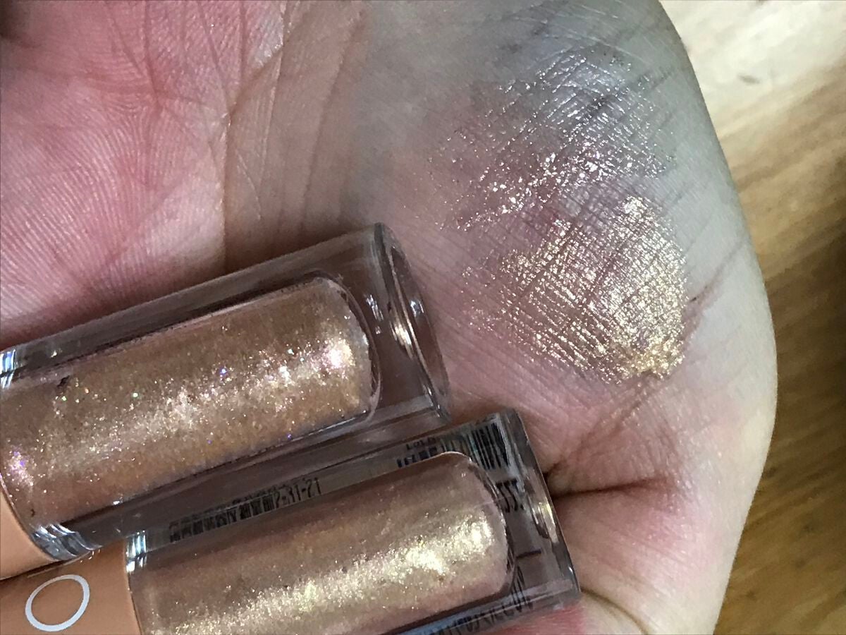 グリッターシャドウ/coou/グリッターを使ったクチコミ(2枚目)