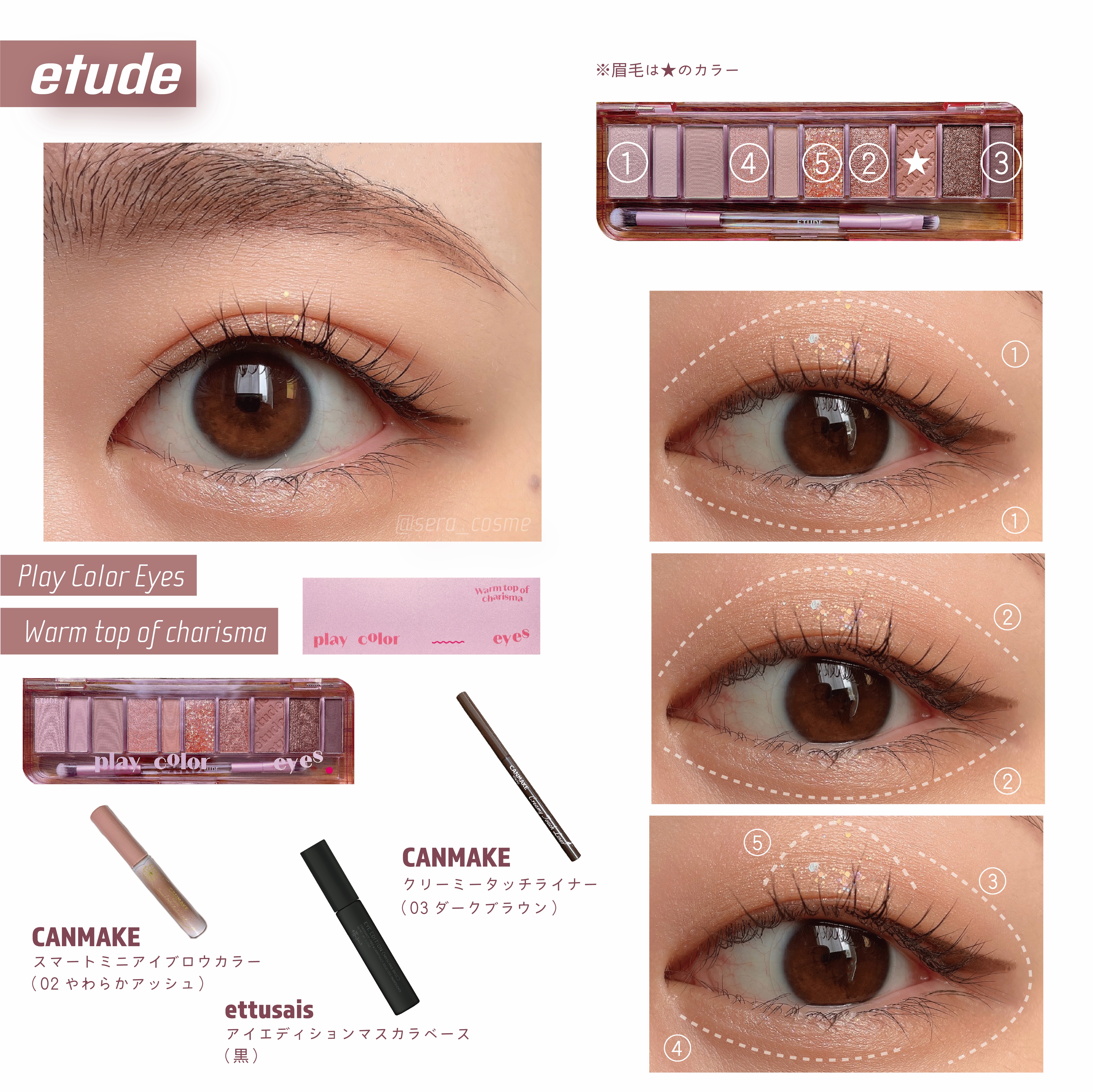 プレイカラー アイシャドウ/ETUDE/アイシャドウパレットを使ったクチコミ（1枚目）