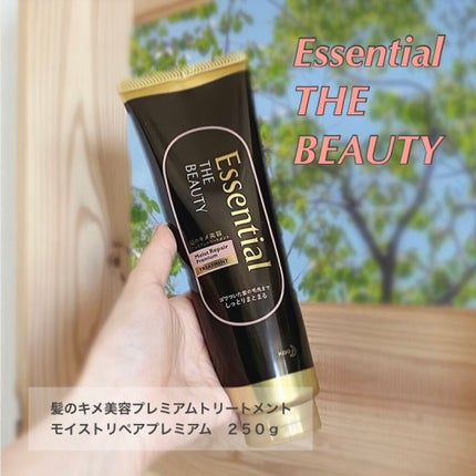 THE BEAUTY 髪のキメ美容プレミアムトリートメント<モイストリペアプレミアム>/エッセンシャル/洗い流すヘアトリートメントを使ったクチコミ(1枚目)