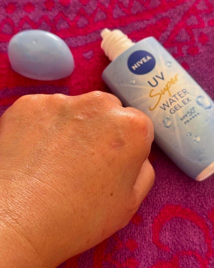 ニベアUV ウォータージェルEX/ニベア/日焼け止めジェルを使ったクチコミ(5枚目)