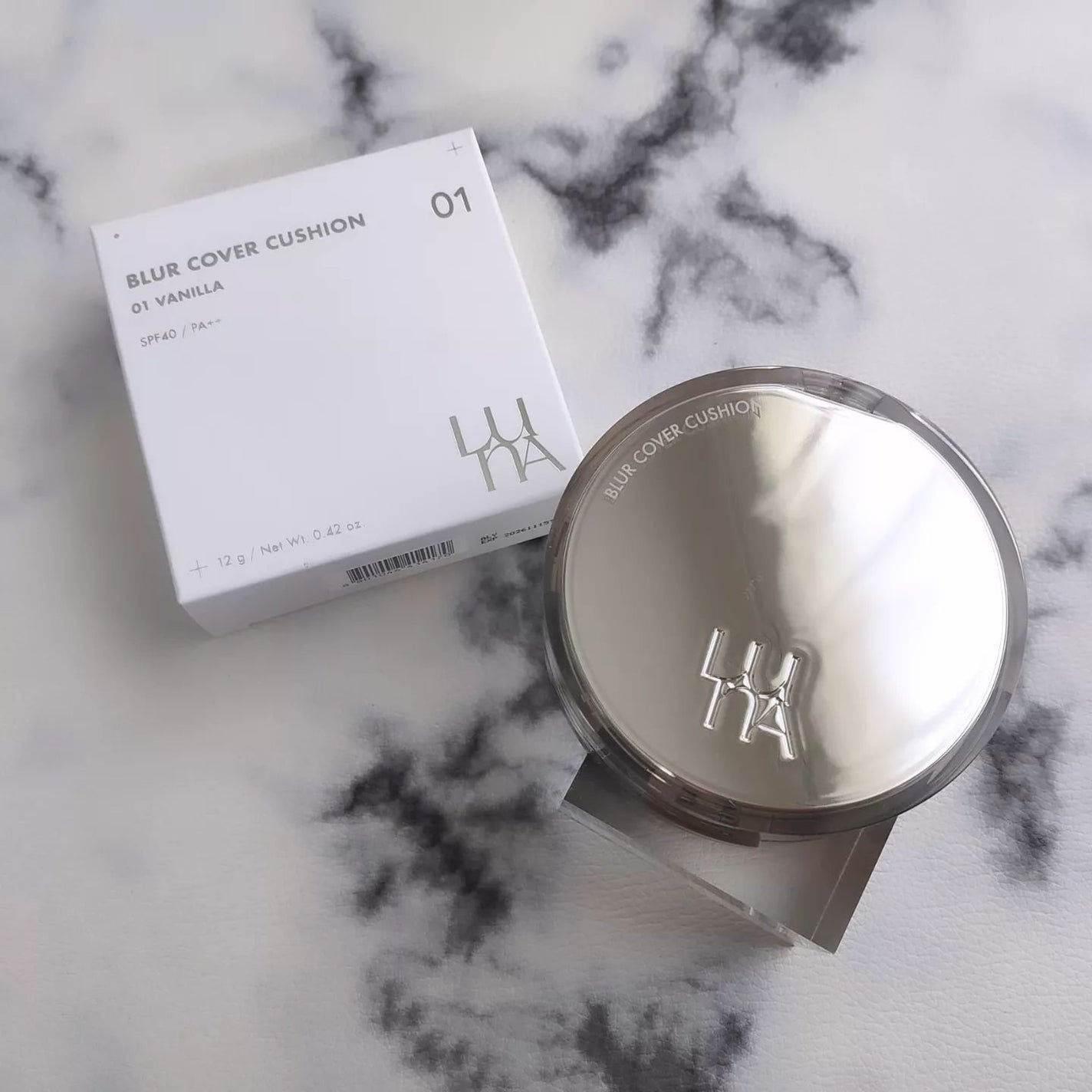 ブラーカバークッション/LUNA/クッションファンデーションを使ったクチコミ(2枚目)