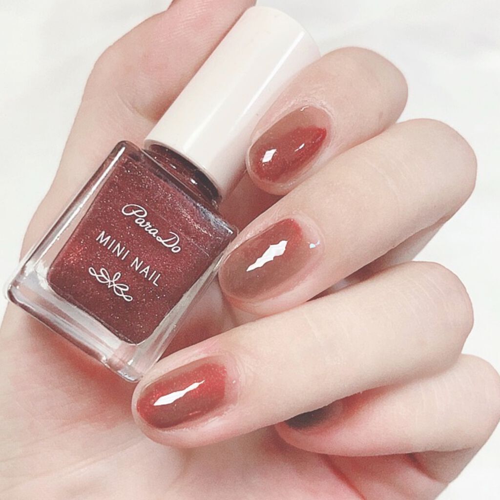 ニュアンスネイルのネイルデザイン | ミニネイル｜パラドゥ - 🌰まろん