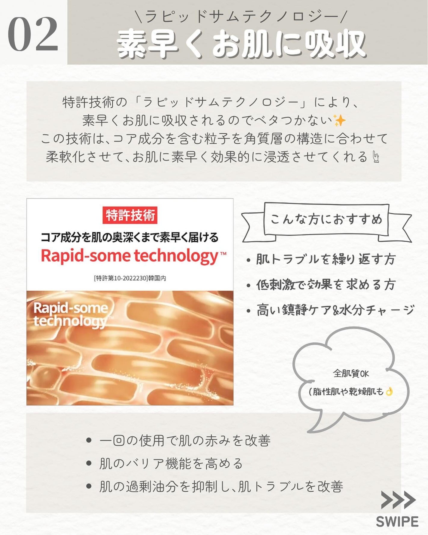 ノスカナイン トラブル セラム/FATION/美容液を使ったクチコミ(3枚目)