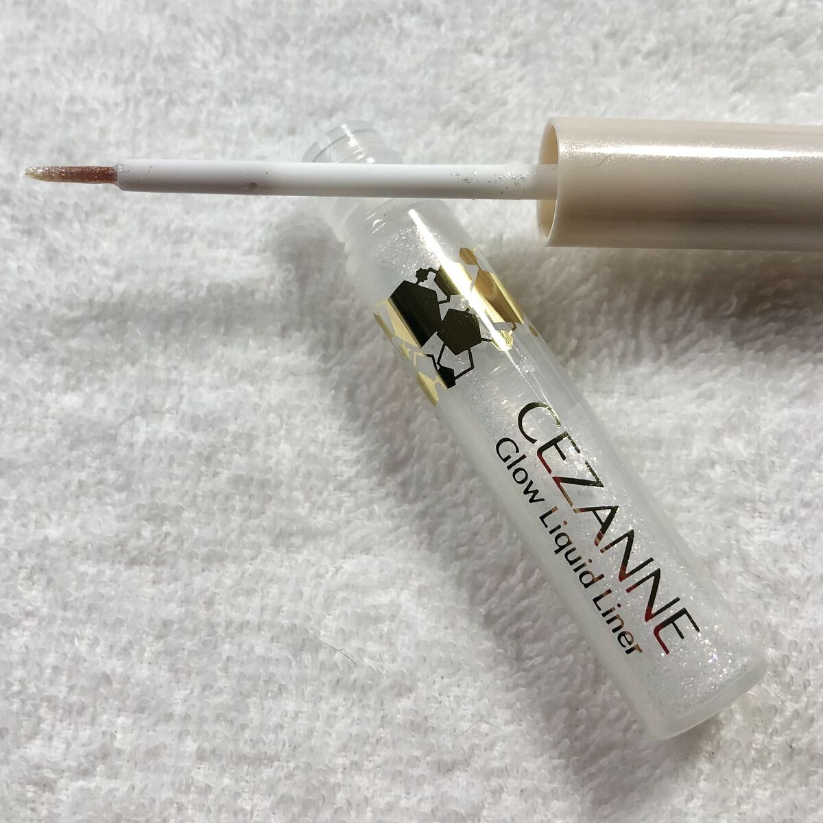 グロウリキッドライナー/CEZANNE/リキッドアイライナーを使ったクチコミ（3枚目）