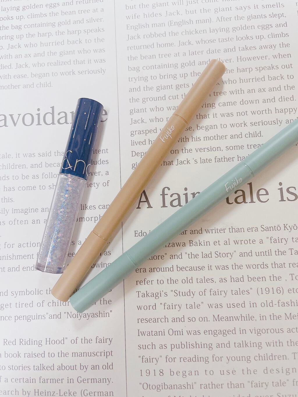 リキッド グリッター シャドウ/rom&nd/グリッターを使ったクチコミ(1枚目)