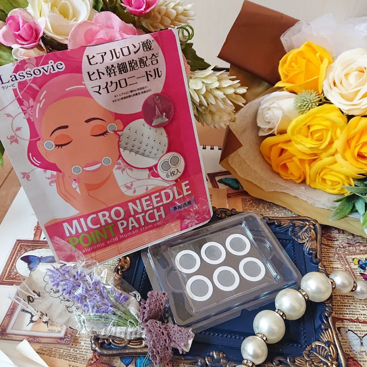マイクロニードル ポイントパッチ/Lassovie/その他スキンケアを使ったクチコミ（1枚目）